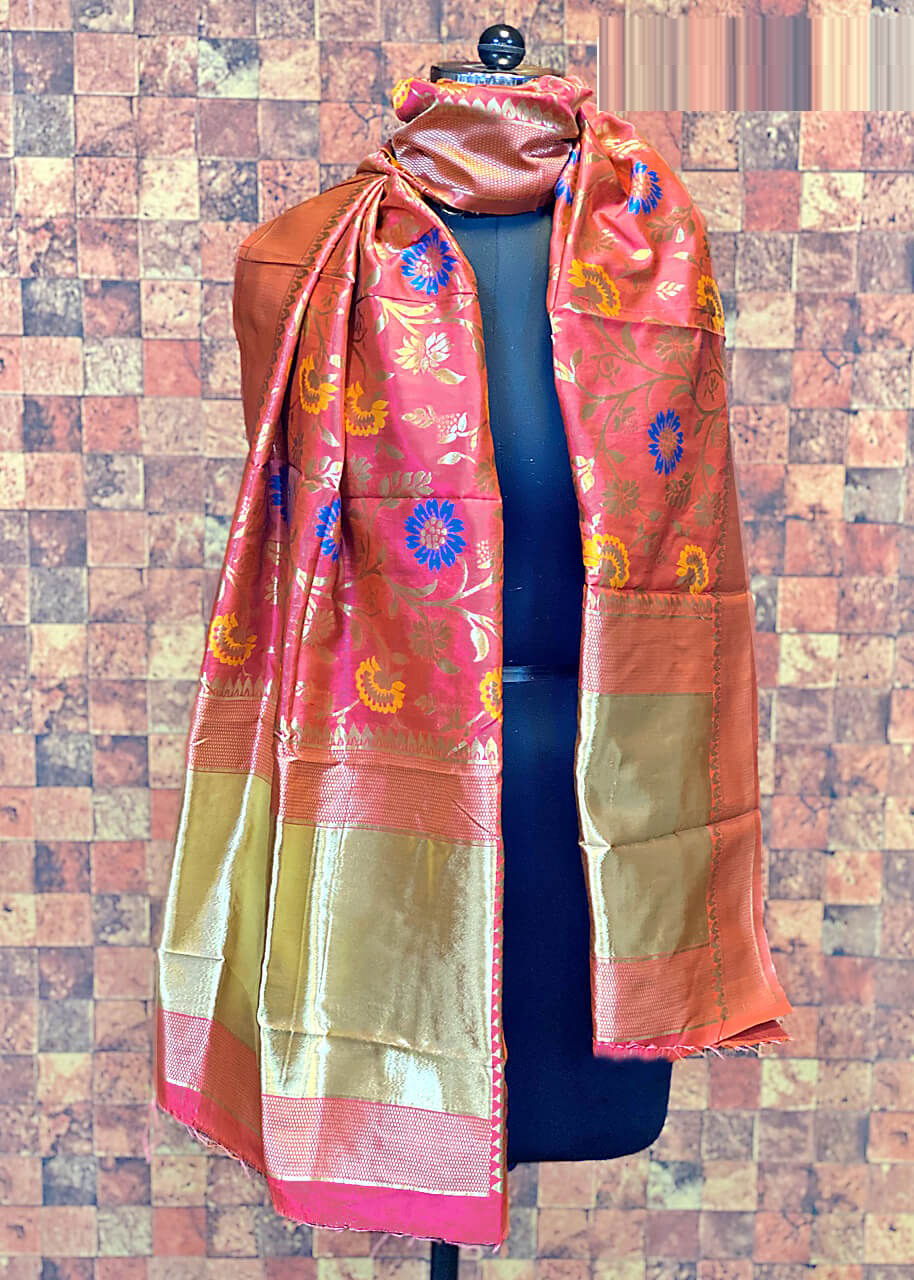 Pptoss Banarasi SIlk Dupatta 8 Casual Wear Designer Dupatta Collection